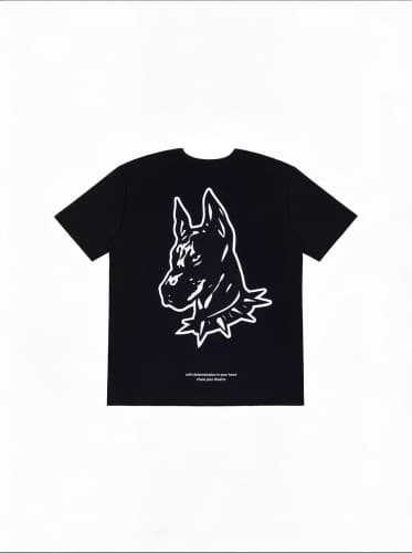 Doberman Icon Tee Black